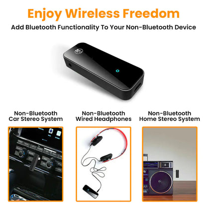 2 In 1 Bluetooth 5.0 USB Wireless Transmitter by Anti Spier