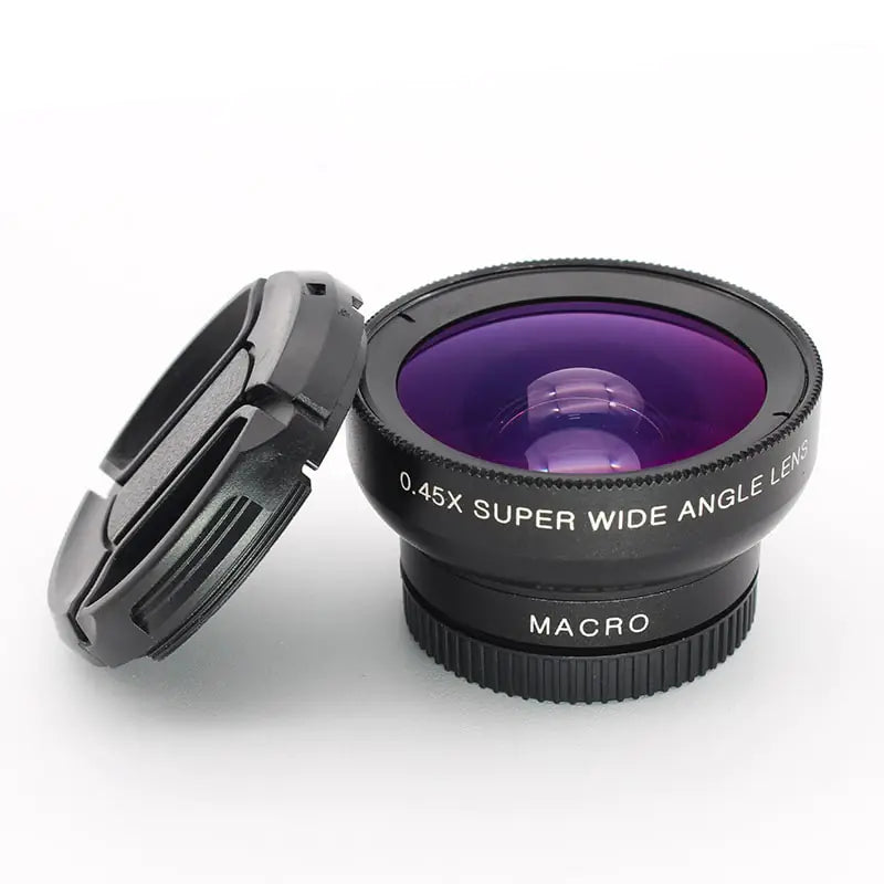 Smartphone 0.45X Super Wide Angle Lens with Macro Attachment by Anti Spier