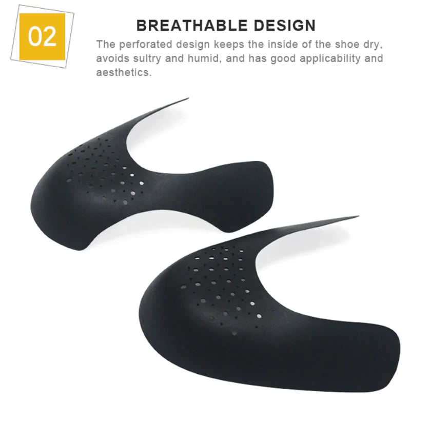 5 Pairs Shoe Protector Anti Crease Force Fields Cover Toe Cap Creasing Decreaser by Anti Spier