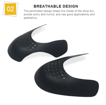 5 Pairs Shoe Protector Anti Crease Force Fields Cover Toe Cap Creasing Decreaser by Anti Spier