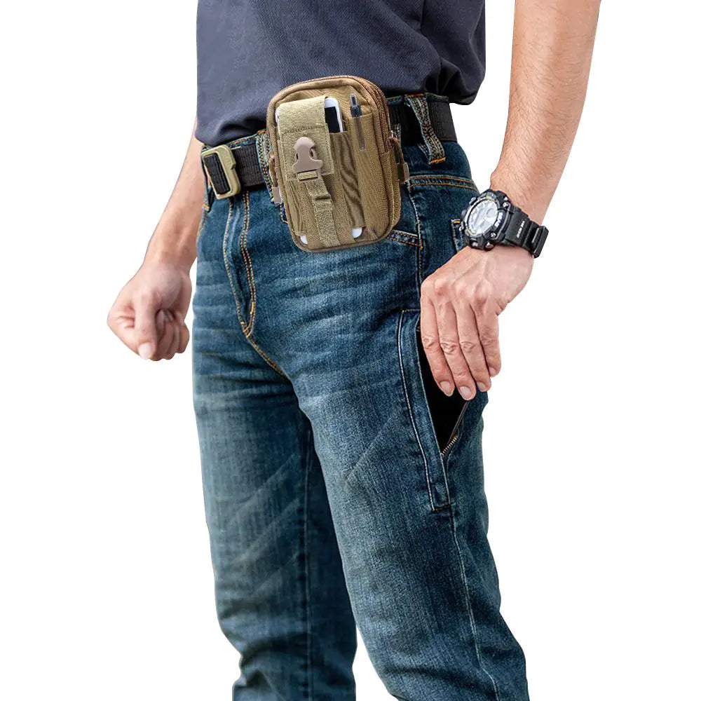 Waterproof Tactical Pouch Belt Waist Pack by Anti Spier