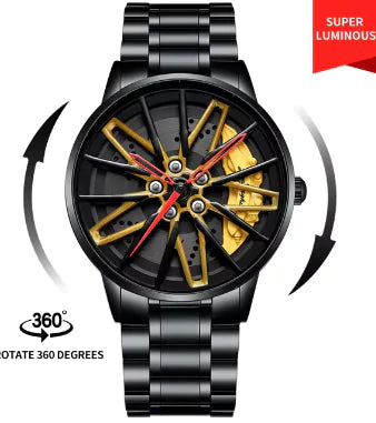 360° Rotate Wheel Watches For Men by Anti Spier