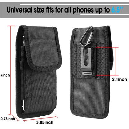 Vertical Cell Phone Holster Pouch Wallet Case With Belt Clip For iPhone Samsung by Anti Spier