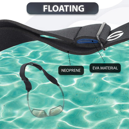 Eye Glass String Strap Holder Floating Glasses Adjustable Cord 22 inch Length by Anti Spier