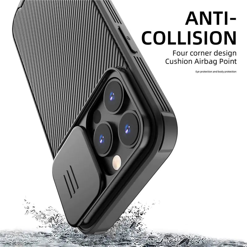 Slide Camera Lens Magsafe Charging Case by Anti Spier