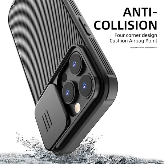 Slide Camera Lens Magsafe Charging Case by Anti Spier
