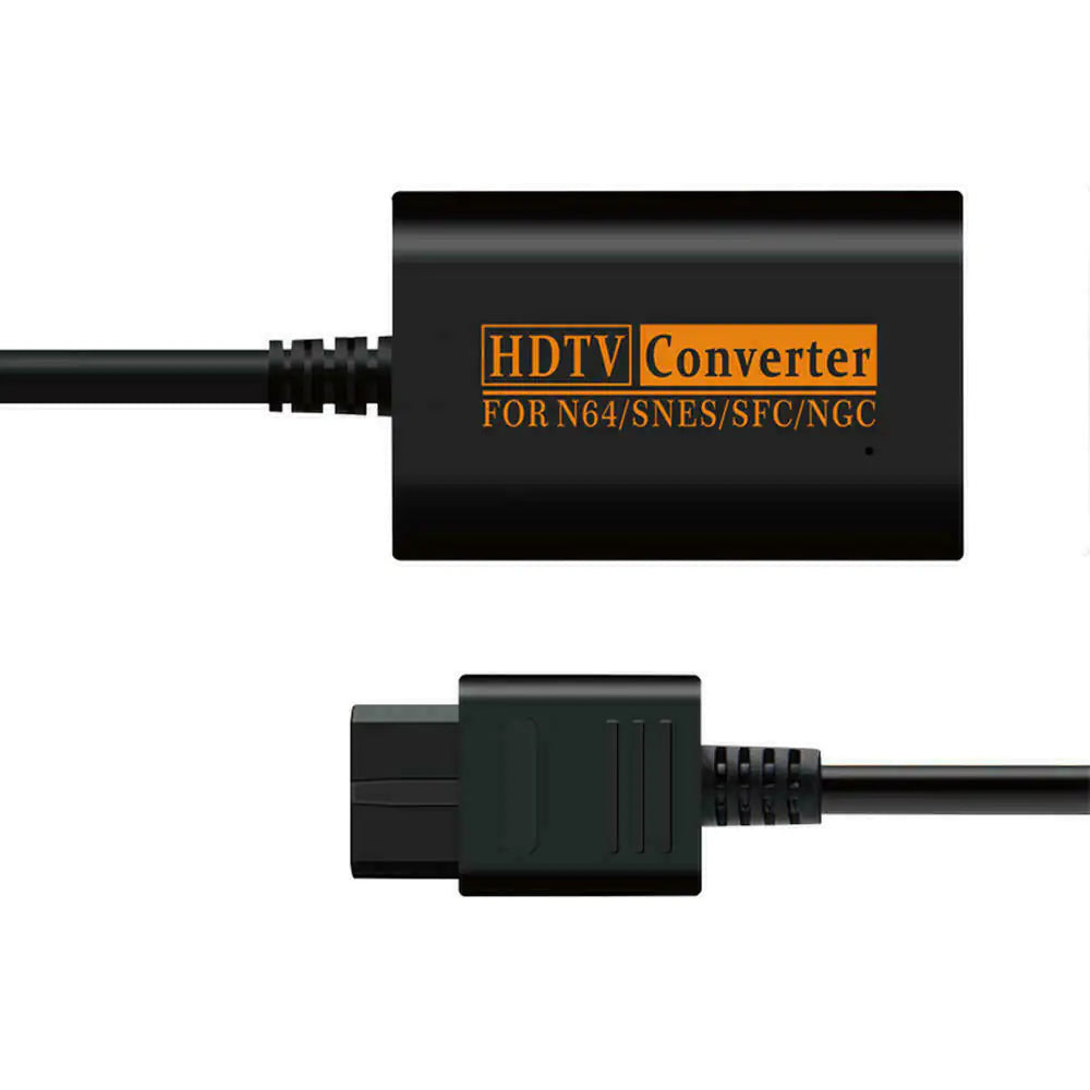 N64 To HDMI Converter Adapter HD Link Cable For Nintendo Gamecube Super NES SNES by Anti Spier