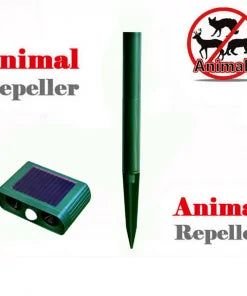 Ultrasonic Solar Animal Repellent by Anti Spier