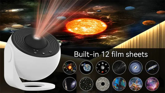 Night Light Galaxy Projector Starry Sky Projector 360 Rotate Planetarium Lamp For Kids Bedroom Valentines Day Gift Wedding Deco by Anti Spier