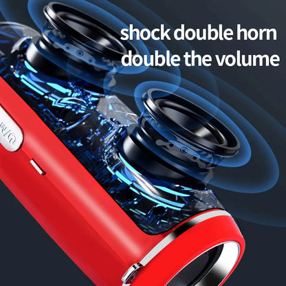 Bluetooth 5.1 Speaker Wireless Waterproof Outdoor Stereo LOUD Bass USB/TF Strap by Anti Spier