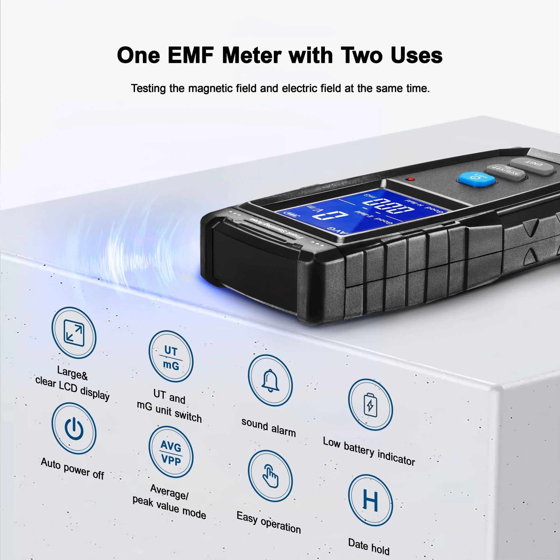 Electromagnetic Field Radiation Detector Tester by Anti Spier
