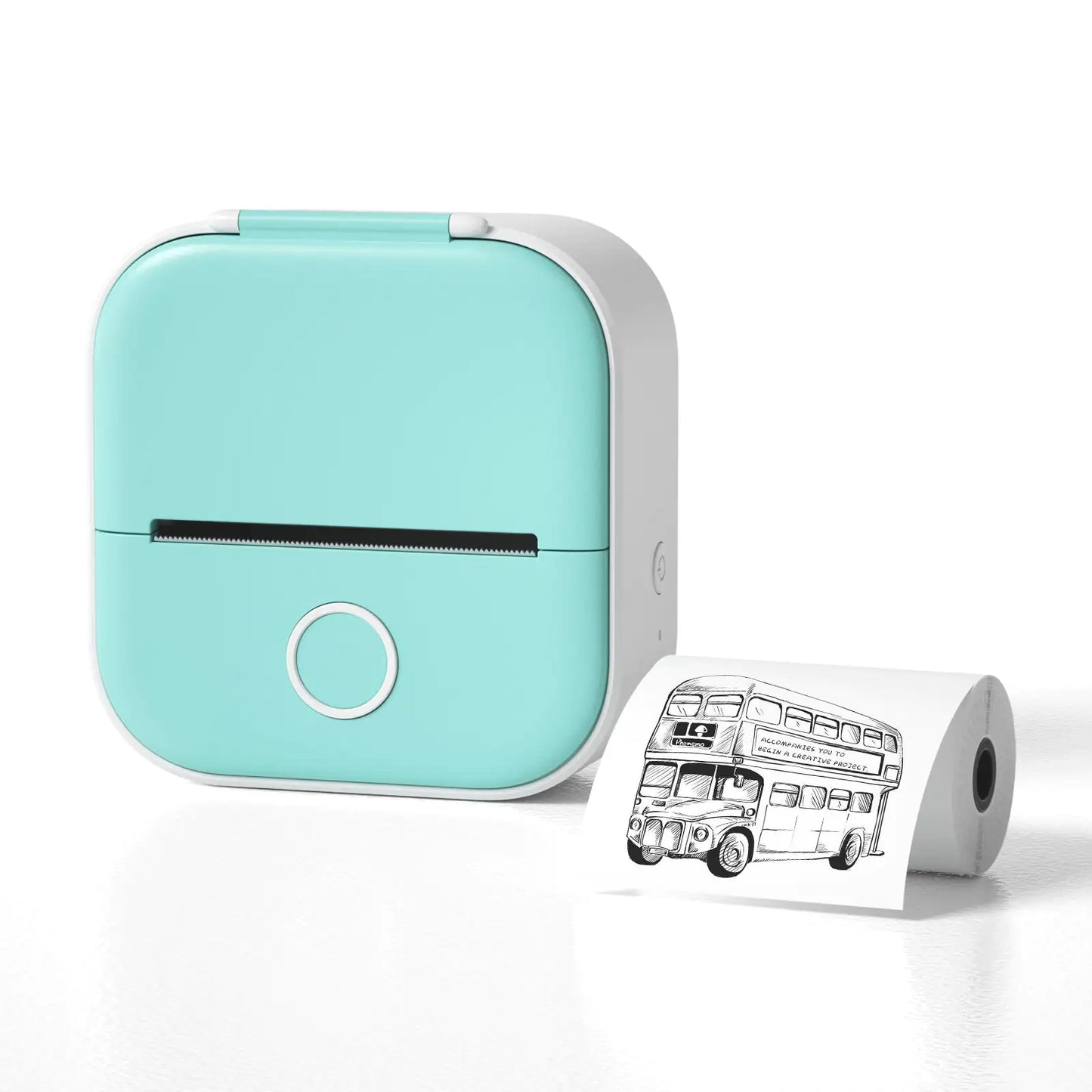 Portable Mini Thermal Label Printer Home Photo Printer Student Wrong Question Printer Bluetooth Mini Label Printer Price Tag by Anti Spier