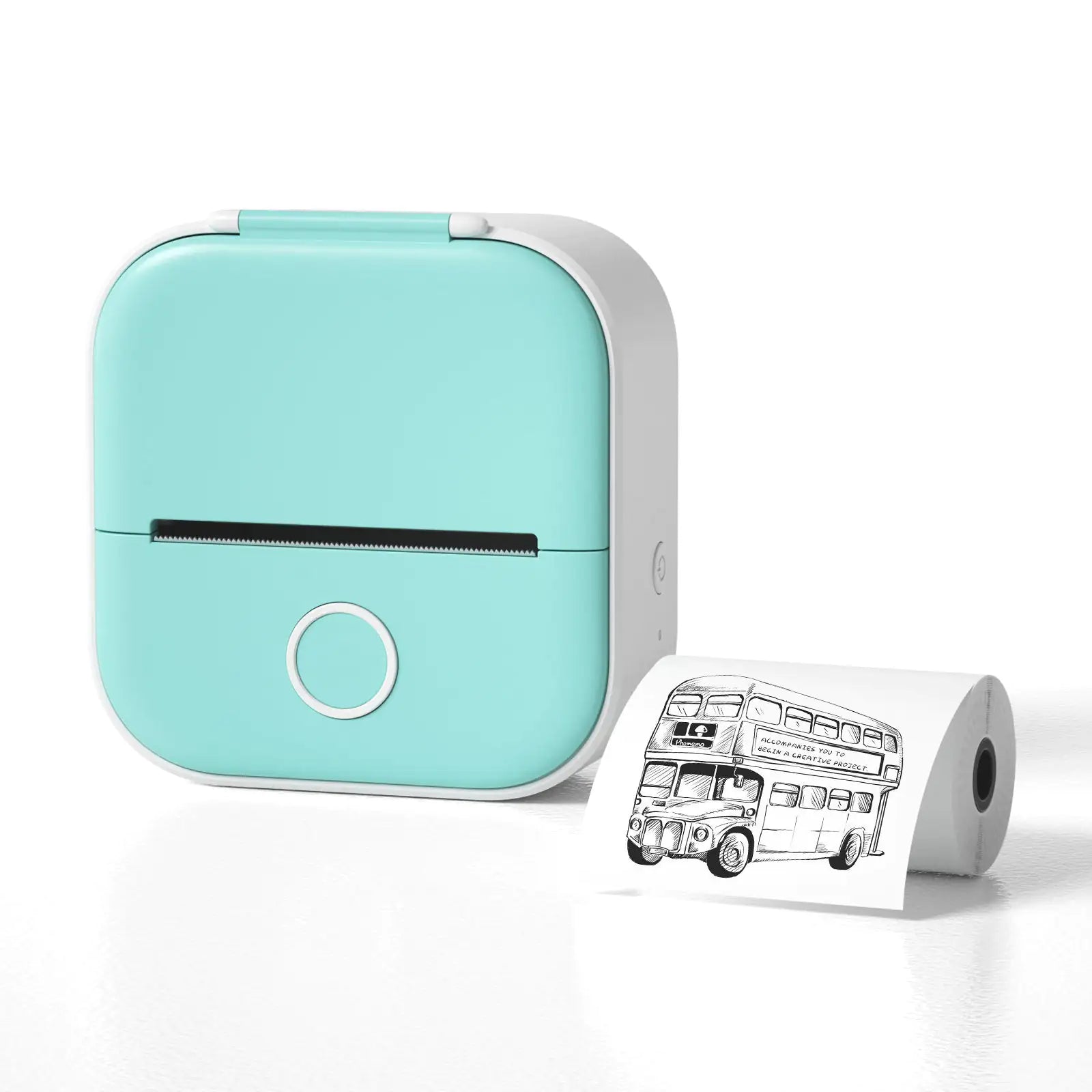 Portable Mini Thermal Label Printer Home Photo Printer Student Wrong Question Printer Bluetooth Mini Label Printer Price Tag by Anti Spier