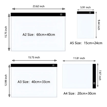 Dimmable LED Drawing Pad: Creative Kids' Gift by Anti Spier