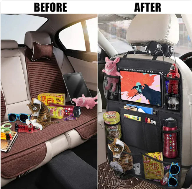 Anti-Kick Car Rear Seat Storage Bag by Anti Spier