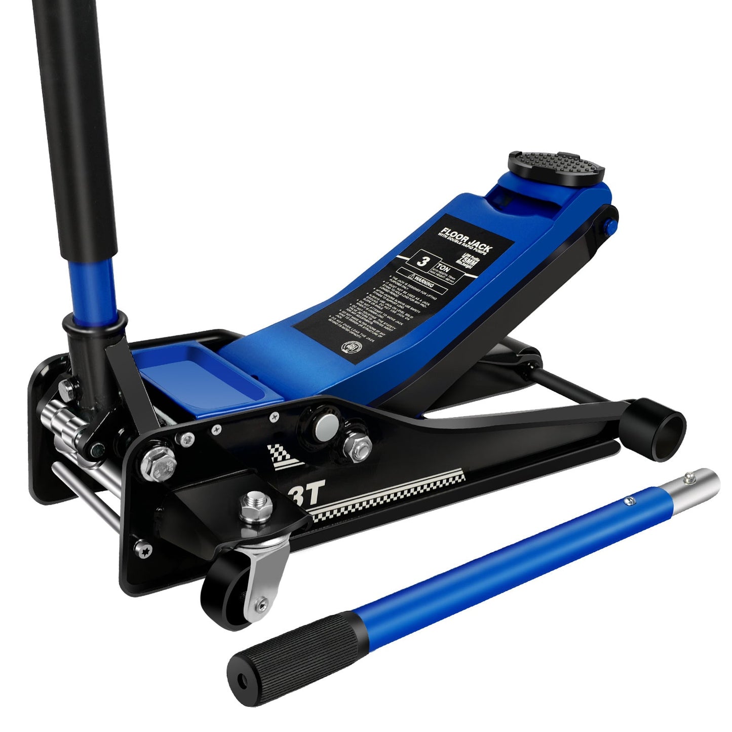 Floor Jack 3 Ton Low Profile Floor Jack Lifting Range 2.95 Inch-18.11 InchUnusable Platform - Weifel-Temu by Anti Spier
