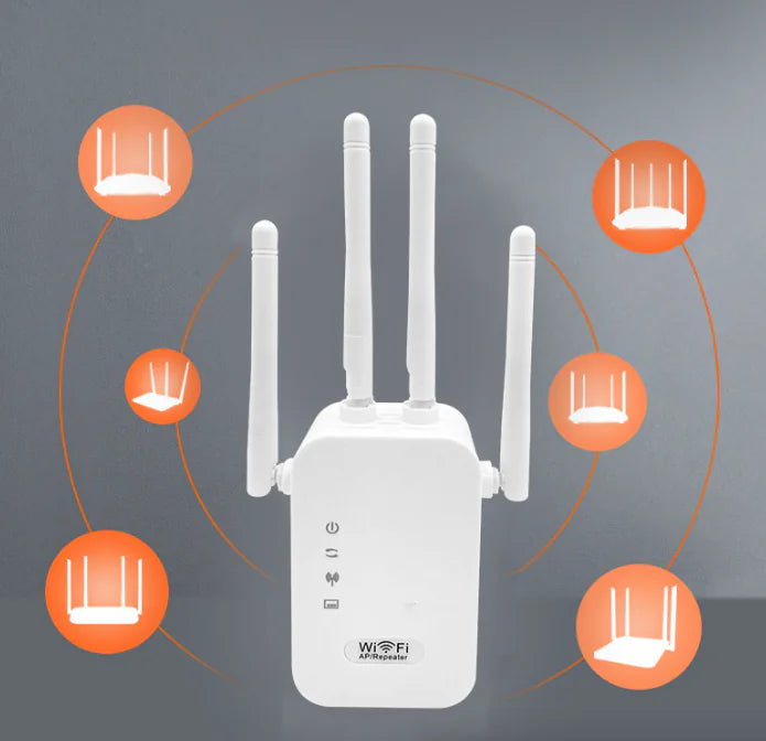 WiFi Range Extender Internet Booster Network Router Wireless Signal Repeater by Anti Spier