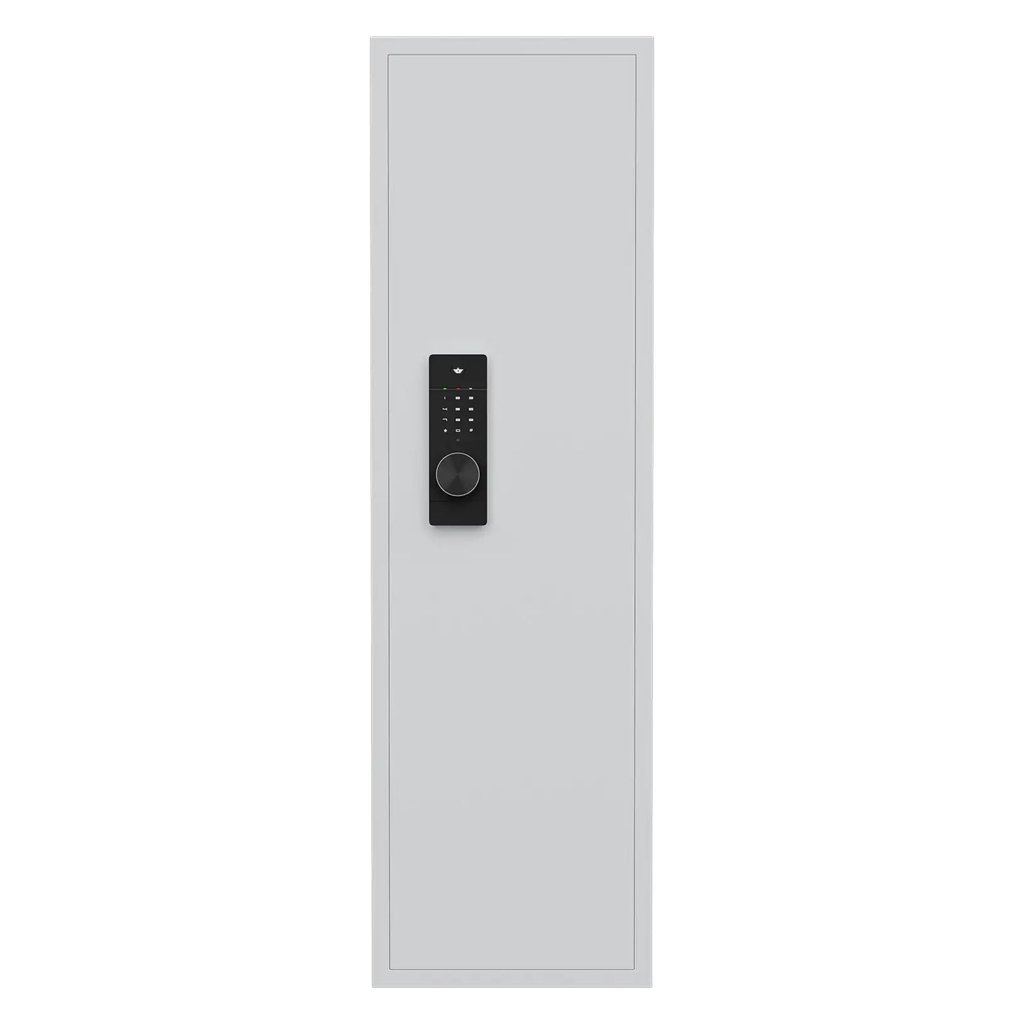53Passwod Touch Panel In-Wall Safe,Hidden Wall Gun Safe For Rifles With Adjustable Shelves,Assembled Storage Multifunctional Wall Safe For Firearm And Valuables White-Digital by Anti Spier