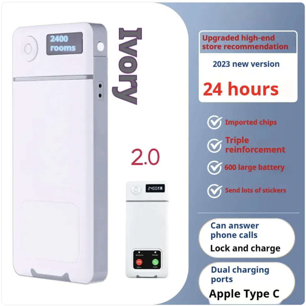 Enhanced Mobile Phone Lock Box with Timer – Self-Discipline Tool for Focus and Internet Control by Anti Spier