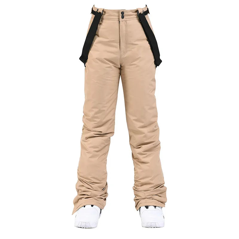 Windproof Waterproof Ski Pants with Detachable Elastic Waist by Anti Spier