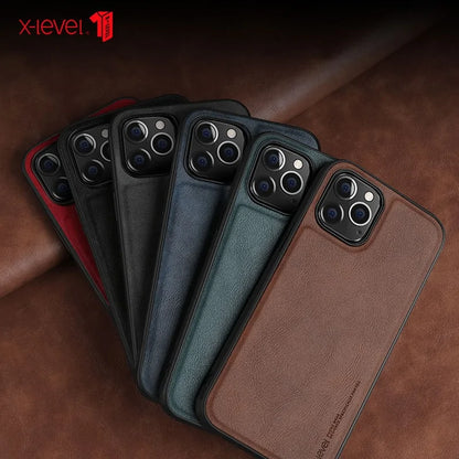 Leather iPhone Case by Anti Spier