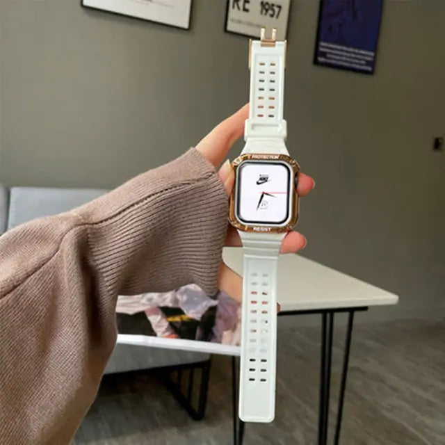 Watch Band & Case For iWatch Series 7 6 SE 5 by Anti Spier