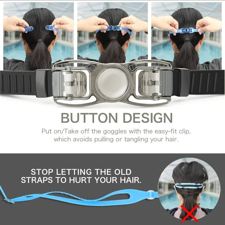 HD Anti - Fog Swim Goggles by Anti Spier