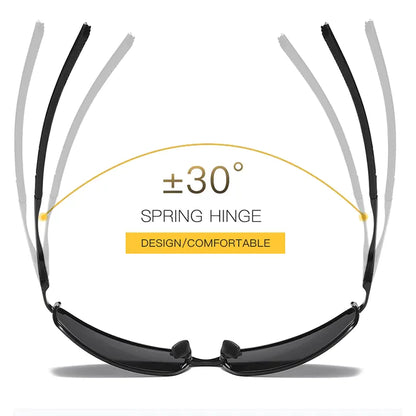 Mens Polarized Pilot Sunglasses Outdoor Driving UV400 Sun Glasses Sport Eyewear by Anti Spier