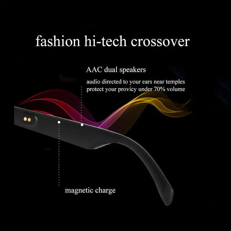 Smart Glasses Wireless Bluetooth 5.0 Sunglasses by Anti Spier