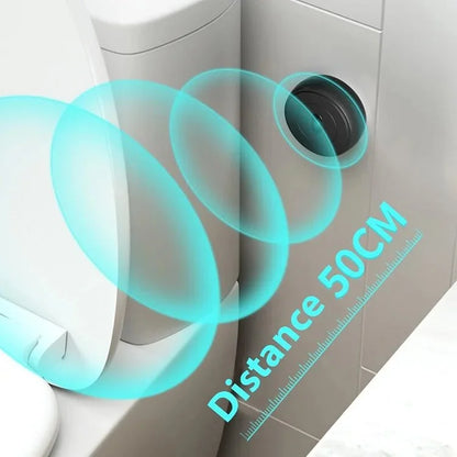 Adjustable Touchless Auto-Flush Sensor for Intelligent Toilet Flushing by Anti Spier