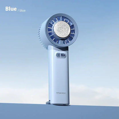2024 Summer Gadget Handheld Turbo Jet Fan Mini Portable Ice Cold Fan Generation Brushless Motor Wind High Speed Duct Fans Violent Blower by Anti Spier