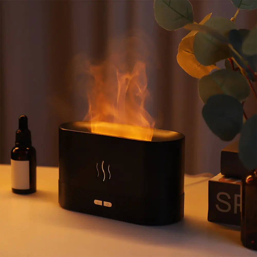 Flame Fire Humidifier Aromatherapy Diffuser by Anti Spier