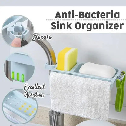 Anti Bacterial Sink Organizer by Anti Spier