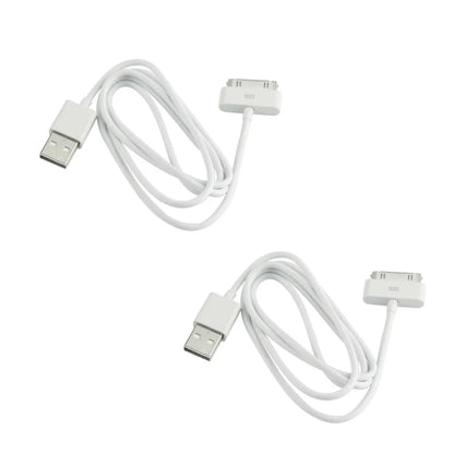 2x 6ft 30-Pin USB Charger Data Sync Cable Cord For iPhone 3G/4/4S iPad 2 iPod nano1-6 by Anti Spier