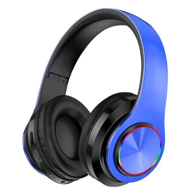 Super Bass Wireless Bluetooth Headphones Foldable Stereo Earphones Headsets Mic by Anti Spier