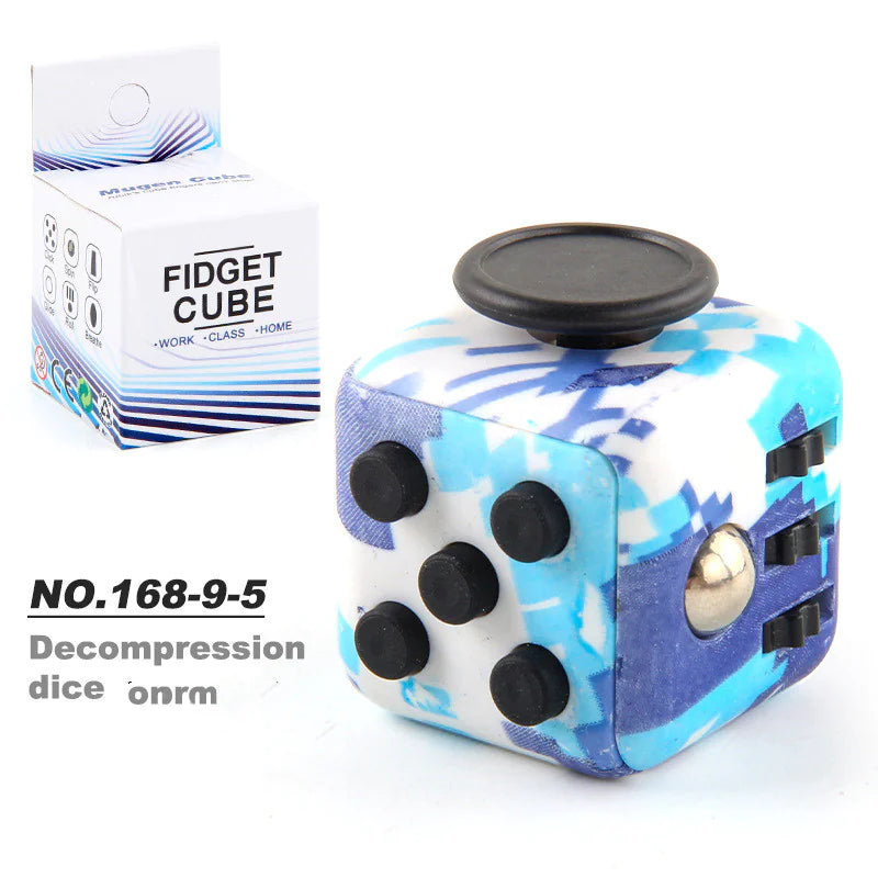 6-Sided Decompression Fidget Cube by Anti Spier