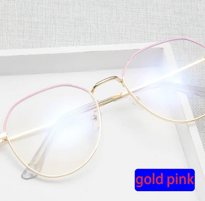 Blue Light Blocking Glasses with Metal Frame by Anti Spier