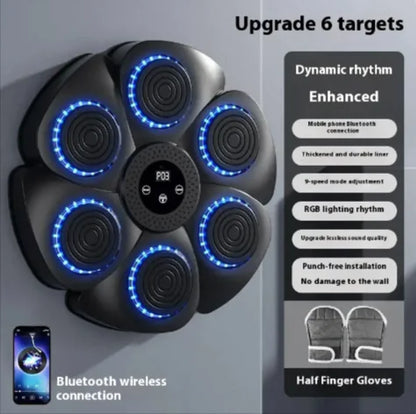 Smart Bluetooth Wireless Boxing Fitness Kit – Home Exercise Equipment by Anti Spier
