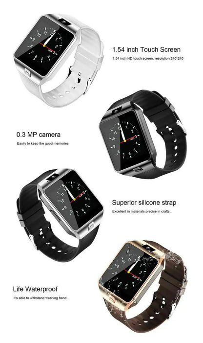 Bluetooth Smart Watch w/Camera Waterproof Phone Mate For Android Samsung iPhone by Anti Spier