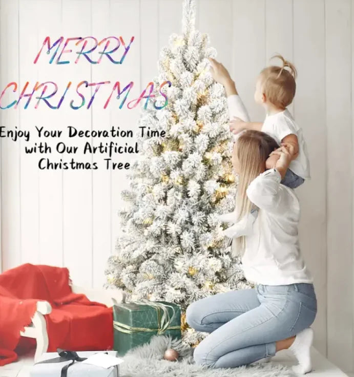 Frost Glow 5ft Flocked Tree by Anti Spier