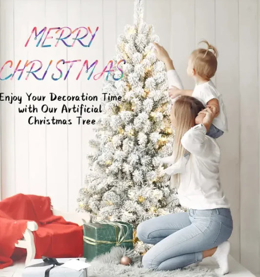 Frost Glow 5ft Flocked Tree by Anti Spier