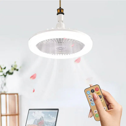 Remote-Controlled Ceiling Lamp Fan by Anti Spier