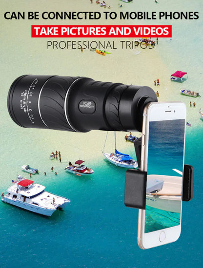 40X60 Monocular Binoculars With Night Vision BAK4 Prism High Power Waterproof by Anti Spier