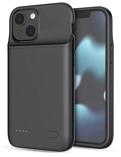 6800mAh Slim Battery Charger Case for iPhone 11-15 Pro Max & XR/XS by Anti Spier