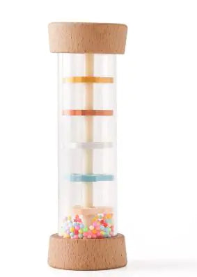 Hourglass Rain Music Baby Rattle by Anti Spier