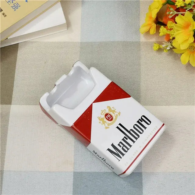 Retro Ceramic Cigarette Case Ashtray by Anti Spier