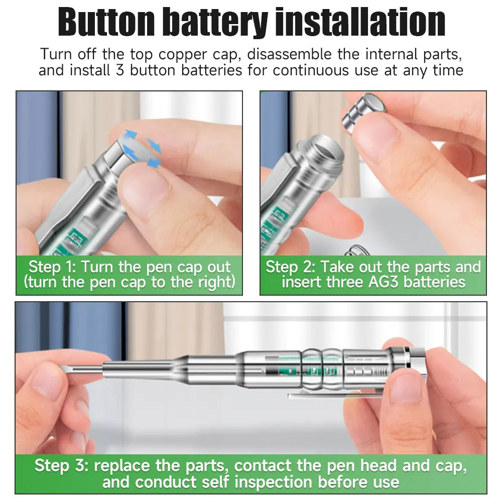 Smart Voltage Detector Set by Anti Spier