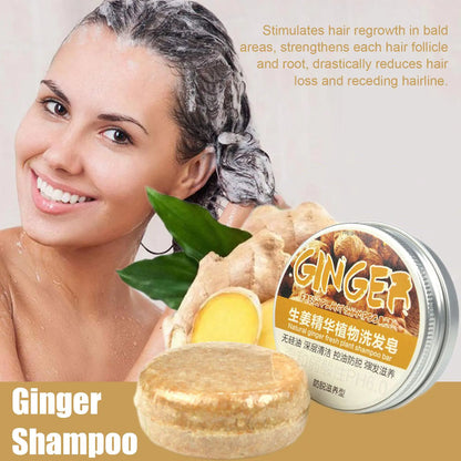 Ginger Polygonum Hair Growth Soap Shampoo by Anti Spier