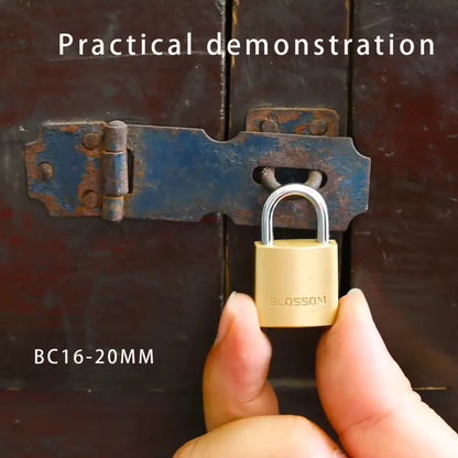 Brass Keyed Safety Padlock by Anti Spier