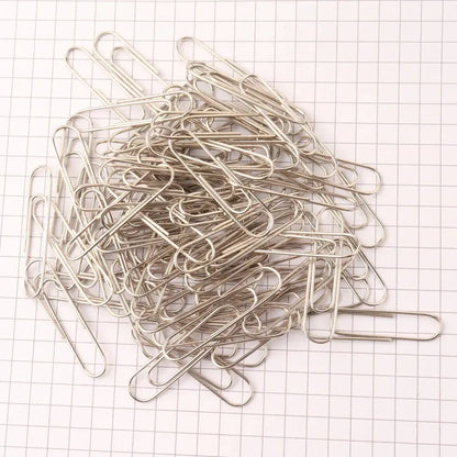 Jumbo (50mm) Silver Paper Clip (100/Pack) by Anti Spier